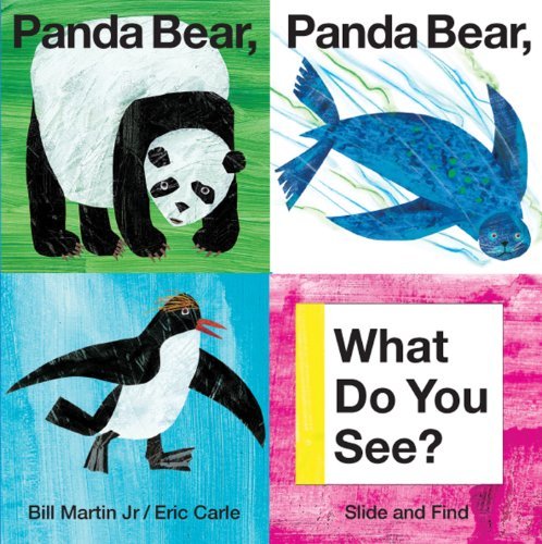 Martin,Bill,Jr./Panda Bear, Panda Bear, What Do You See? Slide and@ An Interactive Board Book Edition of the Classic
